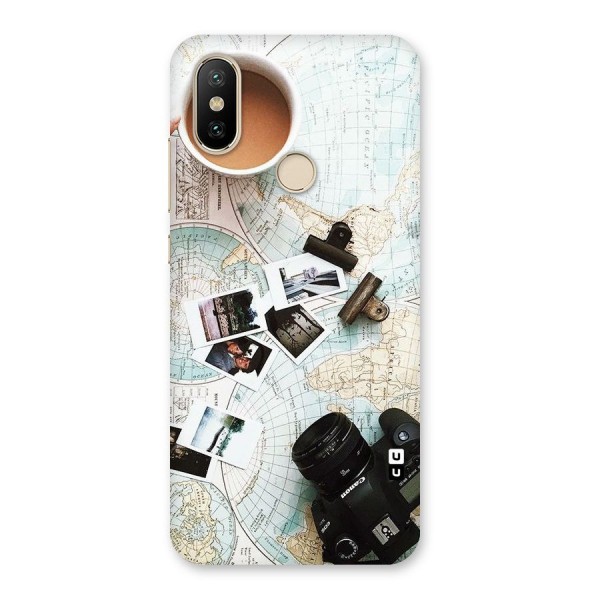 Post Stamps Travel Back Case for Mi A2