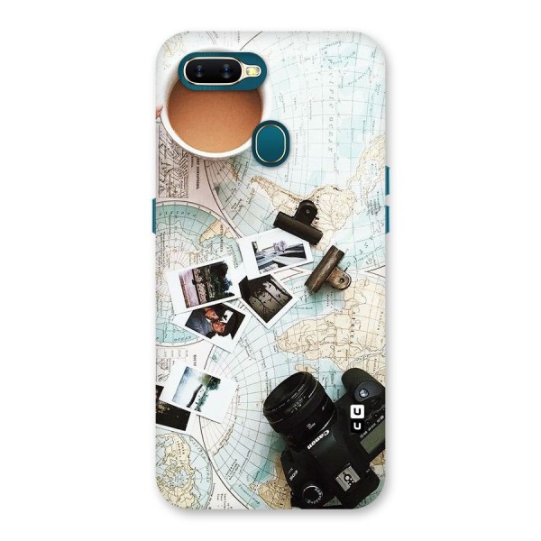 Post Stamps Travel Back Case for Oppo A11k