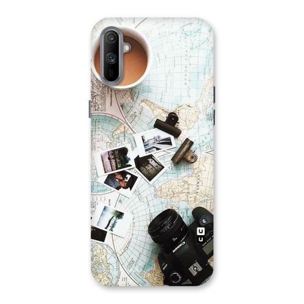 Post Stamps Travel Back Case for Realme C3