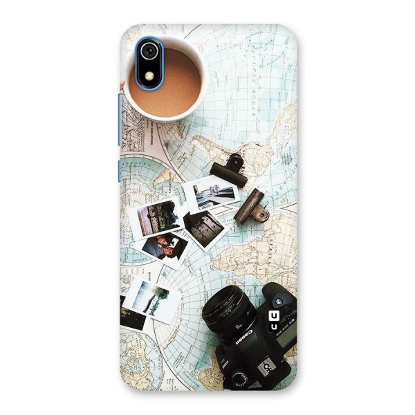 Post Stamps Travel Back Case for Redmi 7A