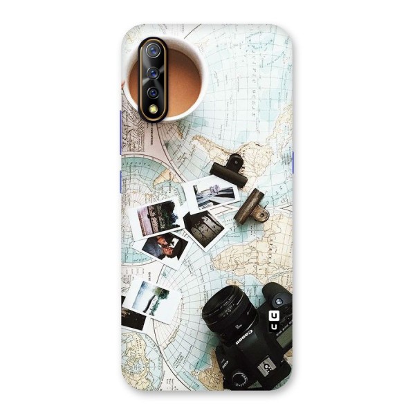 Post Stamps Travel Back Case for Vivo S1