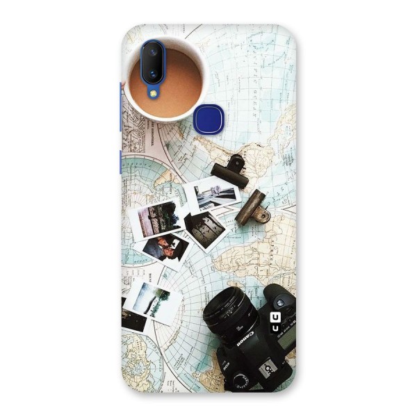 Post Stamps Travel Back Case for Vivo V11