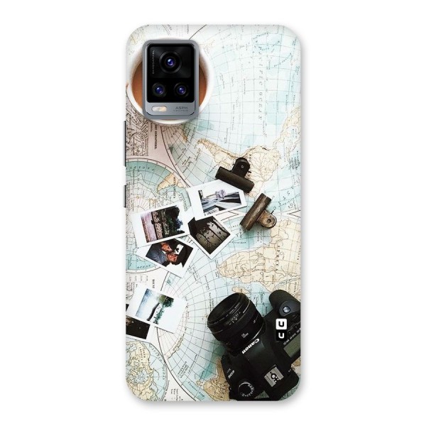 Post Stamps Travel Back Case for Vivo V20