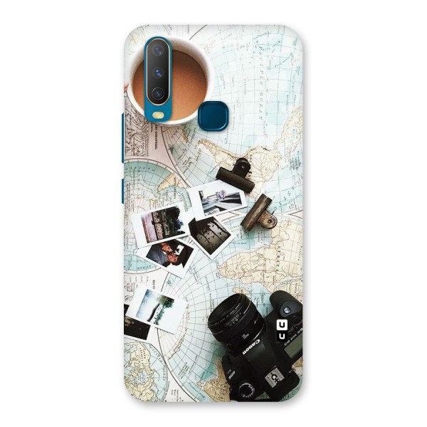 Post Stamps Travel Back Case for Vivo Y15