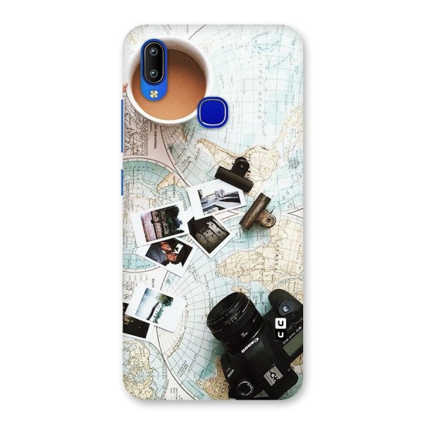 Post Stamps Travel Back Case for Vivo Y91