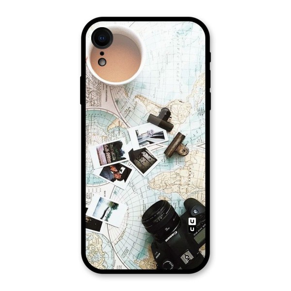 Post Stamps Travel Glass Back Case for XR