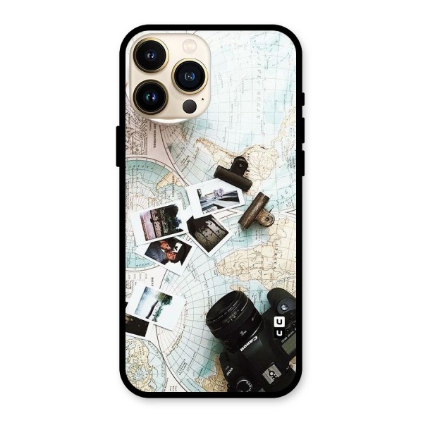 Post Stamps Travel Glass Back Case for iPhone 13 Pro Max