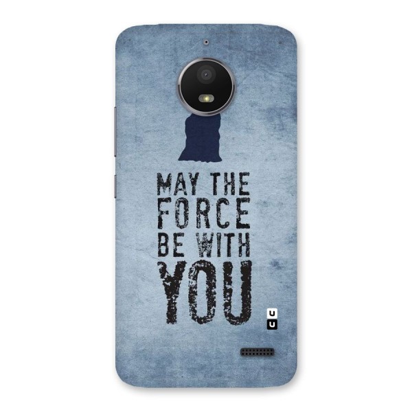 Power With You Back Case for Moto E4