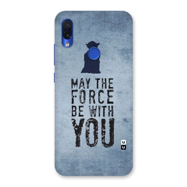 Power With You Back Case for Redmi Note 7