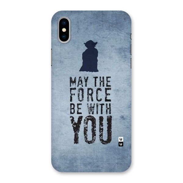 Power With You Back Case for iPhone XS