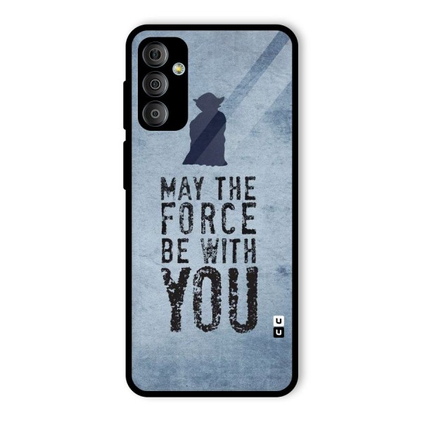 Power With You Glass Back Case for Galaxy F23