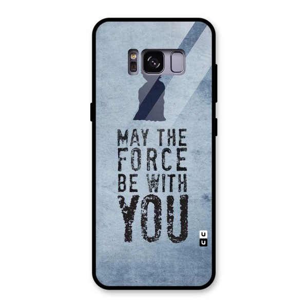 Power With You Glass Back Case for Galaxy S8