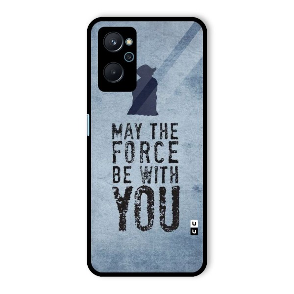 Power With You Glass Back Case for Realme 9i