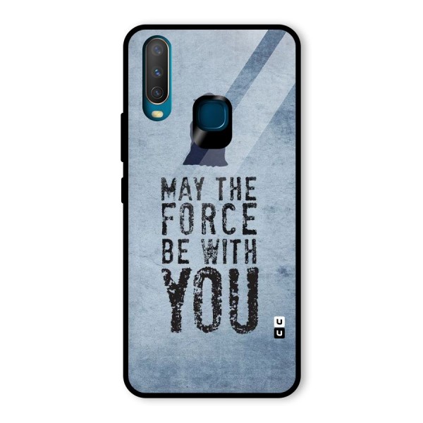 Power With You Glass Back Case for Vivo Y12