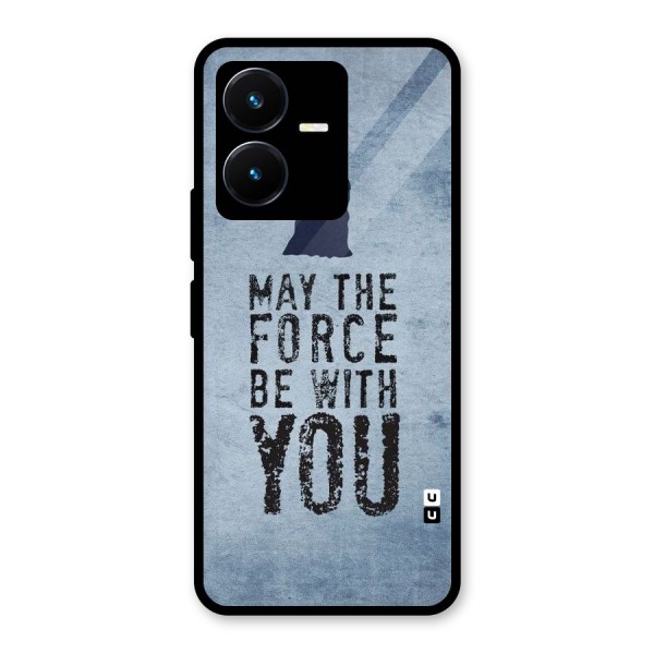 Power With You Glass Back Case for Vivo Y22