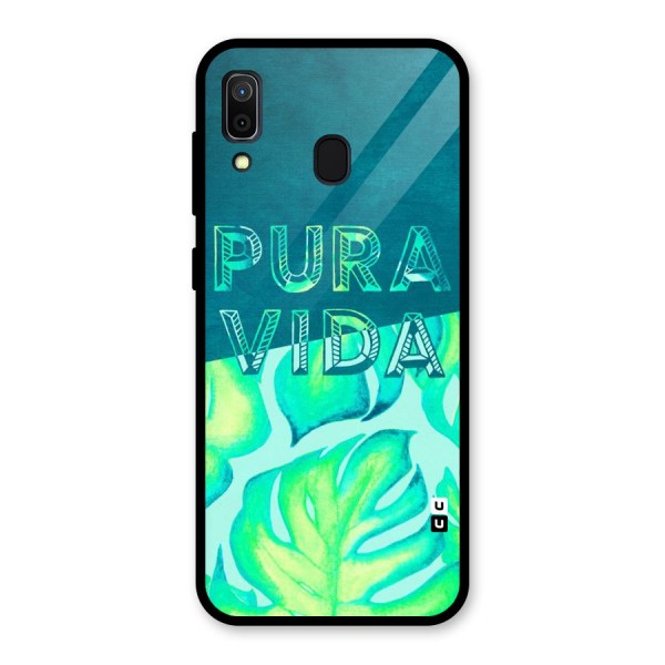 Pre Vida Glass Back Case for Galaxy A30