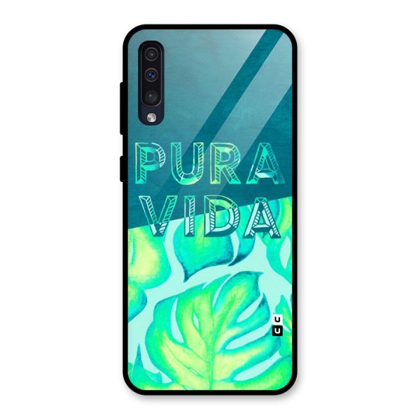 Pre Vida Glass Back Case for Galaxy A50s