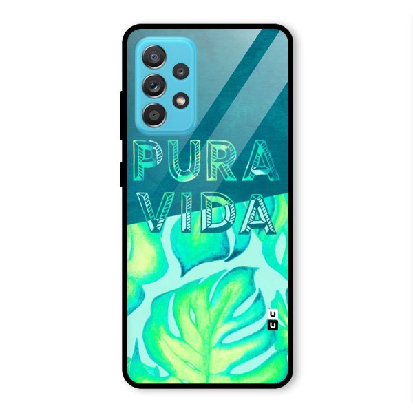 Pre Vida Glass Back Case for Galaxy A52s 5G