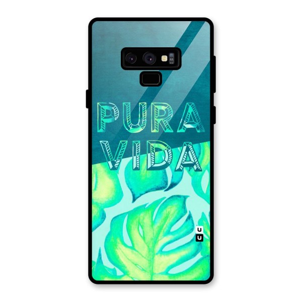 Pre Vida Glass Back Case for Galaxy Note 9