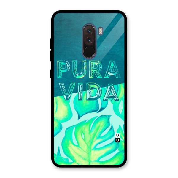 Pre Vida Glass Back Case for Poco F1