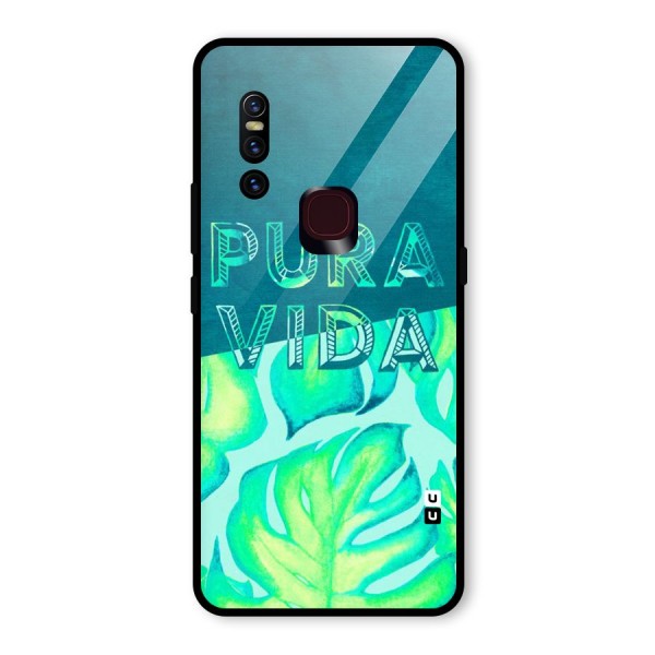 Pre Vida Glass Back Case for Vivo V15