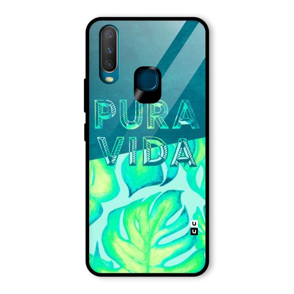 Pre Vida Glass Back Case for Vivo Y12