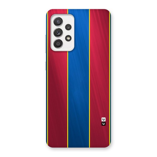 Premium Vertical Stripes Back Case for Galaxy A52