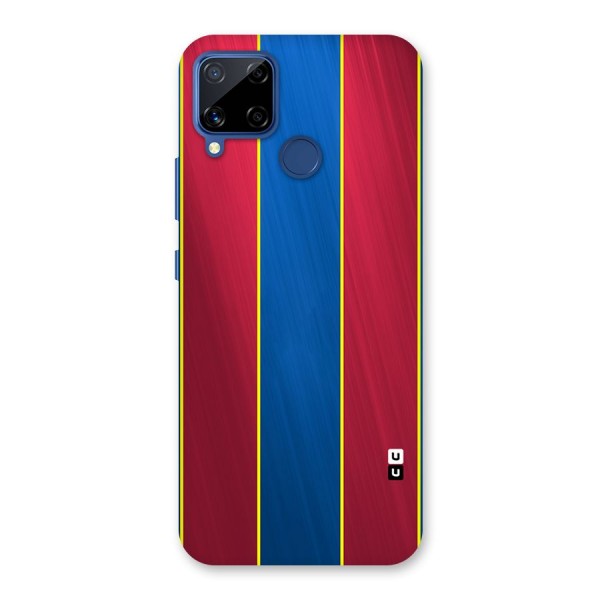 Premium Vertical Stripes Back Case for Realme Narzo 30A