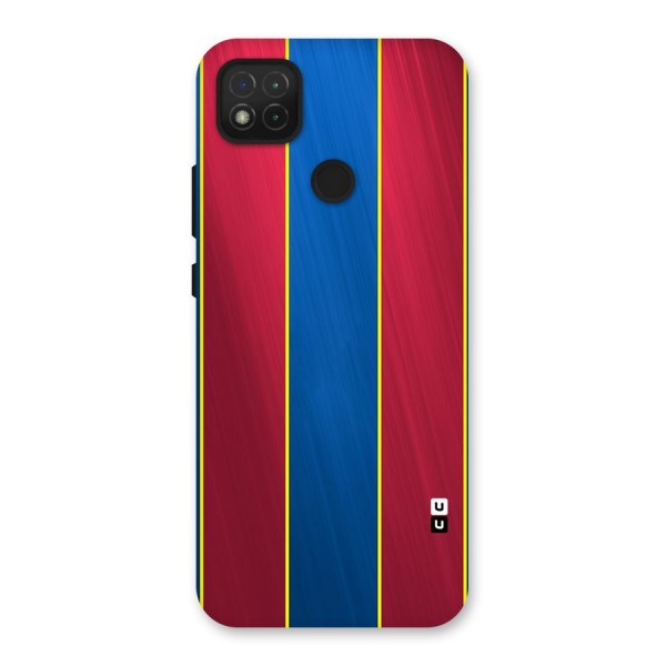 Premium Vertical Stripes Back Case for Redmi 9C