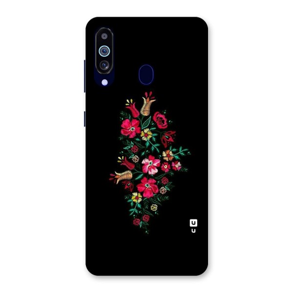 Pretty Allure Flower Back Case for Galaxy A60