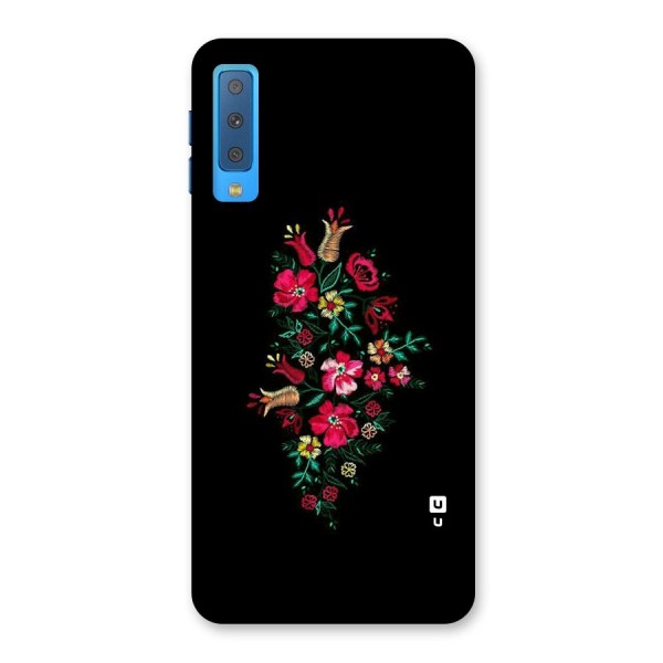 Pretty Allure Flower Back Case for Galaxy A7 (2018)