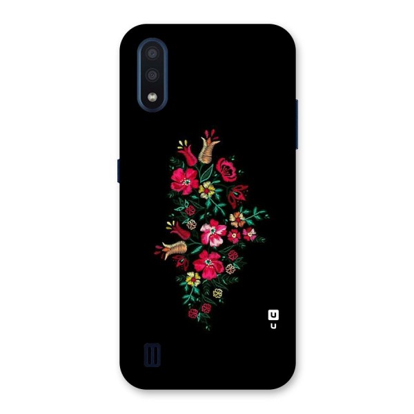 Pretty Allure Flower Back Case for Galaxy M01