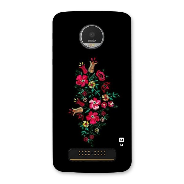 Pretty Allure Flower Back Case for Moto Z Play