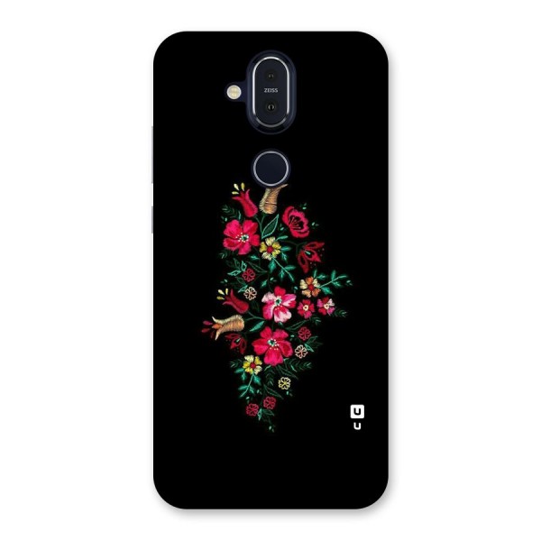 Pretty Allure Flower Back Case for Nokia 8.1