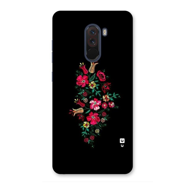 Pretty Allure Flower Back Case for Poco F1