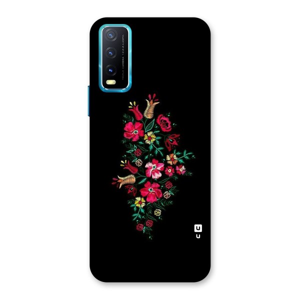 Pretty Allure Flower Back Case for Vivo Y20i