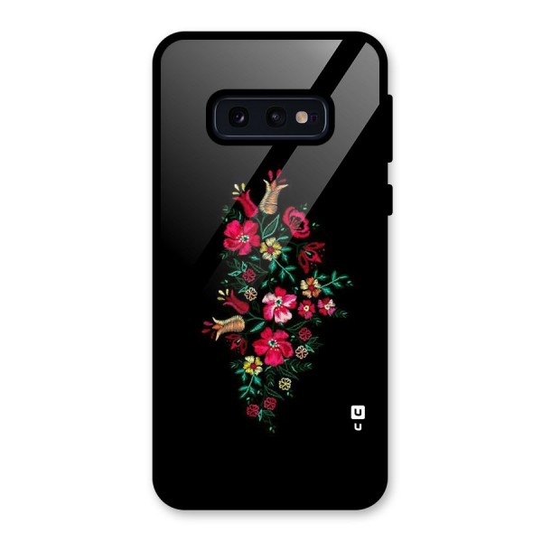 Pretty Allure Flower Glass Back Case for Galaxy S10e