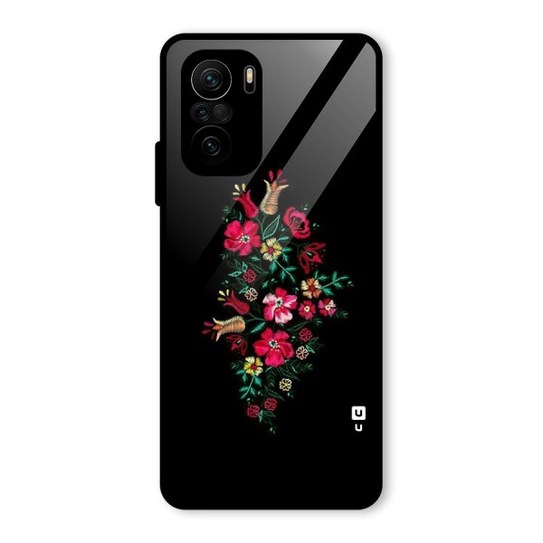 Pretty Allure Flower Glass Back Case for Mi 11x