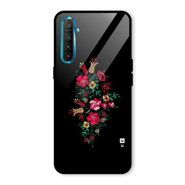 Pretty Allure Flower Glass Back Case for Realme XT