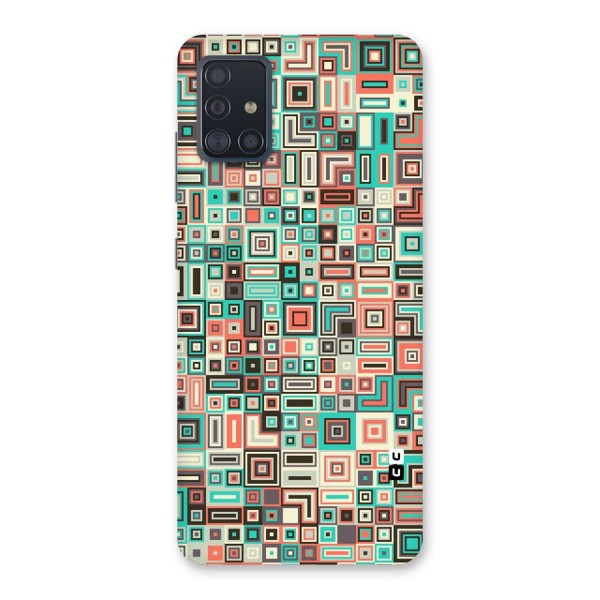 Pretty Boxes Design Back Case for Galaxy A51