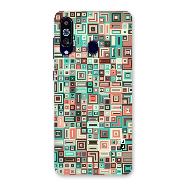 Pretty Boxes Design Back Case for Galaxy A60