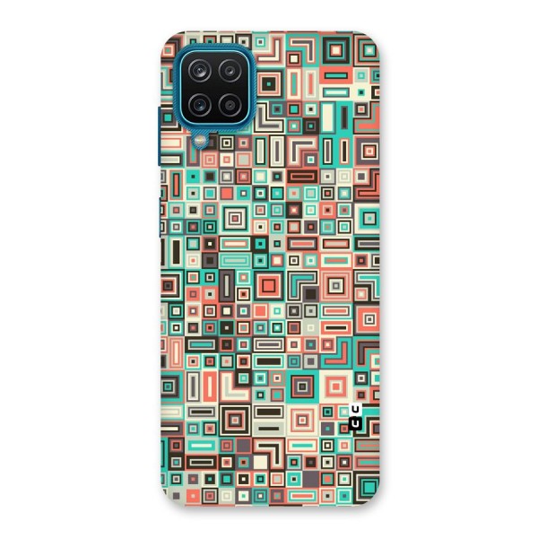 Pretty Boxes Design Back Case for Galaxy F12