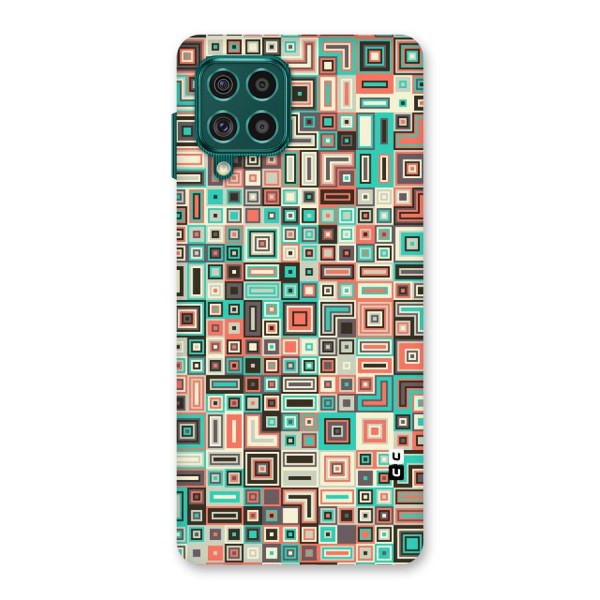 Pretty Boxes Design Back Case for Galaxy F62