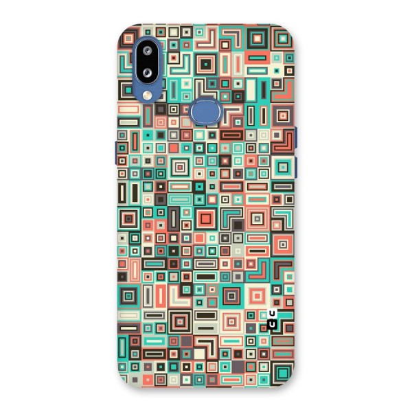 Pretty Boxes Design Back Case for Galaxy M01s