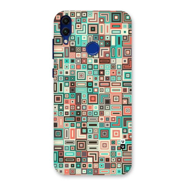 Pretty Boxes Design Back Case for Honor 8C