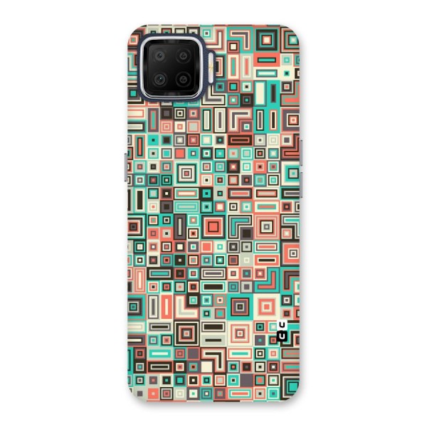 Pretty Boxes Design Back Case for Oppo F17