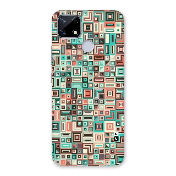 Pretty Boxes Design Back Case for Realme Narzo 20