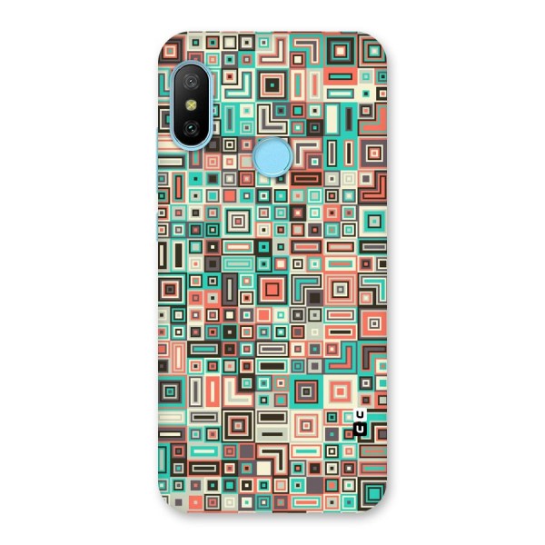 Pretty Boxes Design Back Case for Redmi 6 Pro