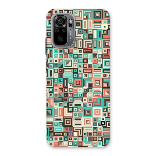 Pretty Boxes Design Back Case for Redmi Note 10