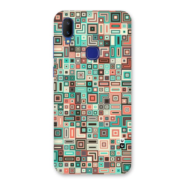 Pretty Boxes Design Back Case for Vivo V11